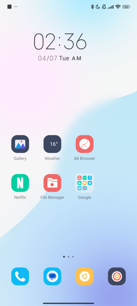 Widget Minimal screenshot