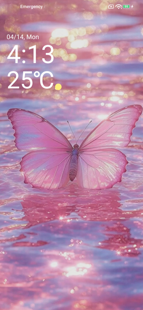 Pink Butterfly screenshot