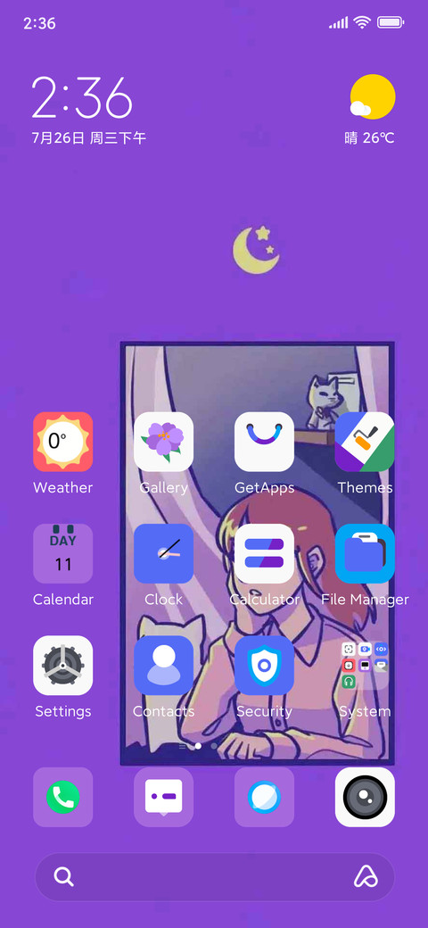 Look the window screenshot