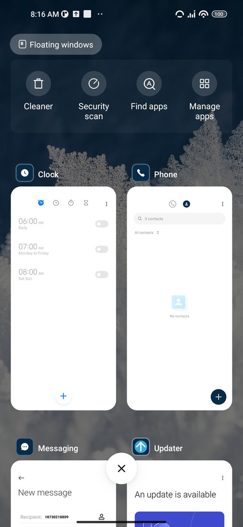Cold Snowflakes screenshot