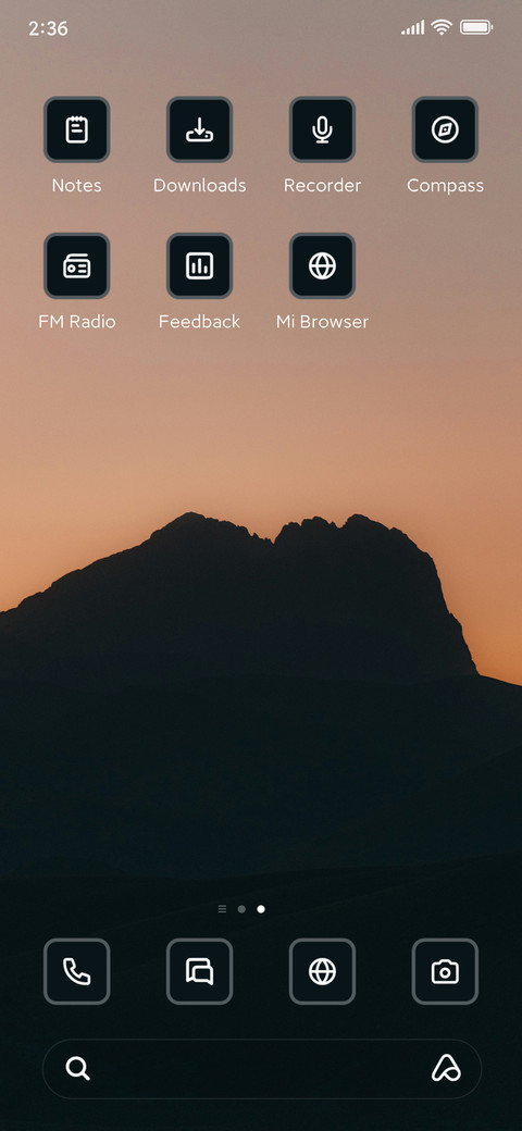 Mountain screenshot