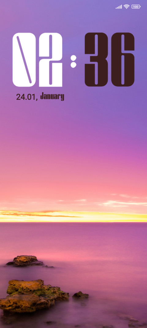Sunrise screenshot