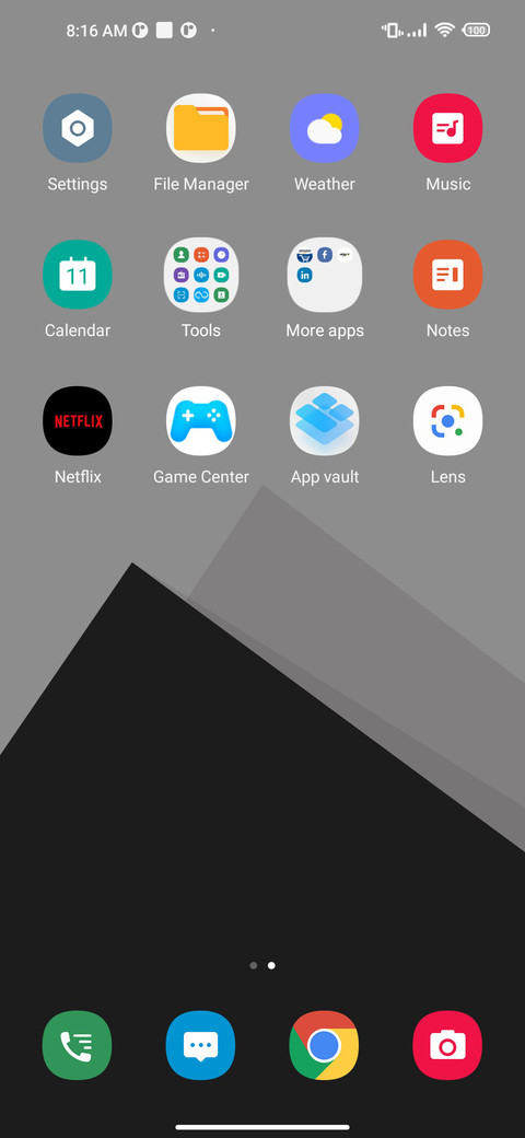 Dark Abstract screenshot