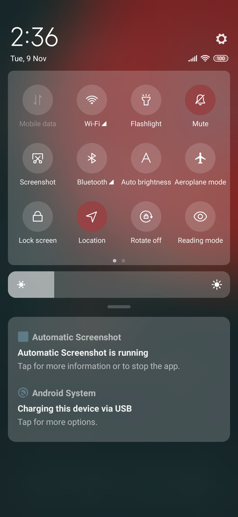 Red wall screenshot