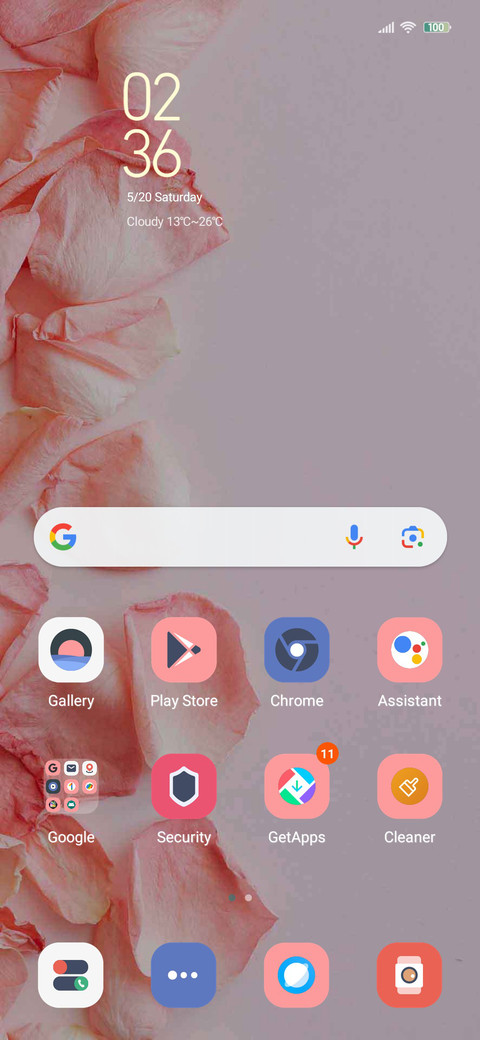 Literary flower screenshot