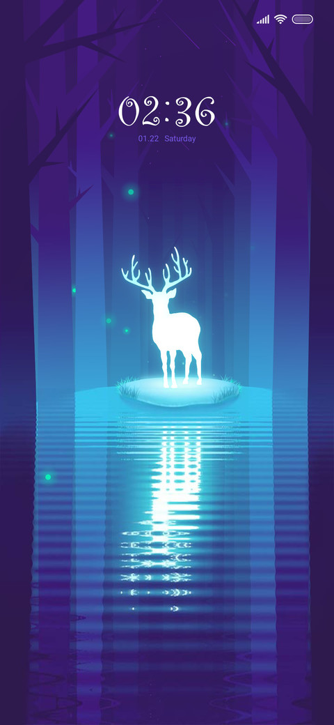 Night Senli deer screenshot