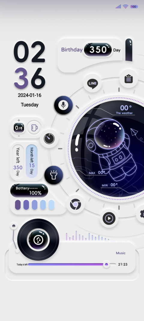 Round the clock screenshot