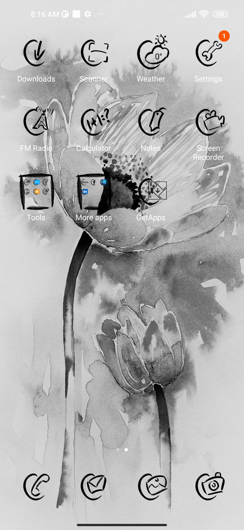 lotus in ink screenshot