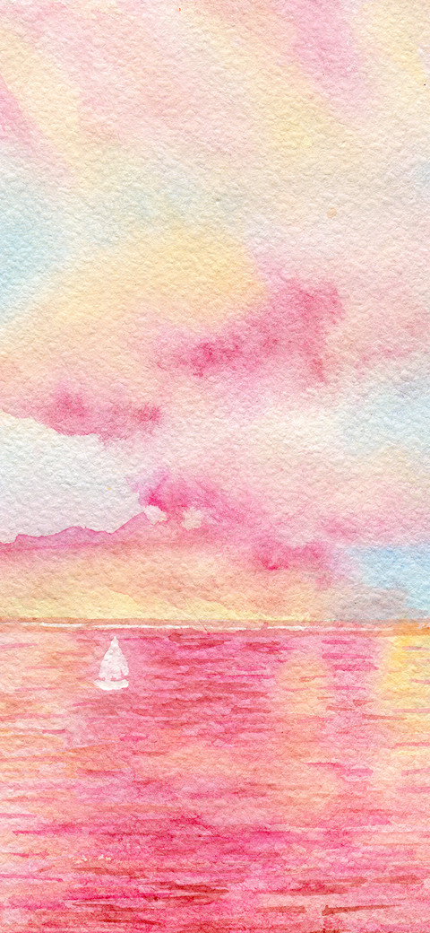 Pink Ink Painting-PAIXIN screenshot
