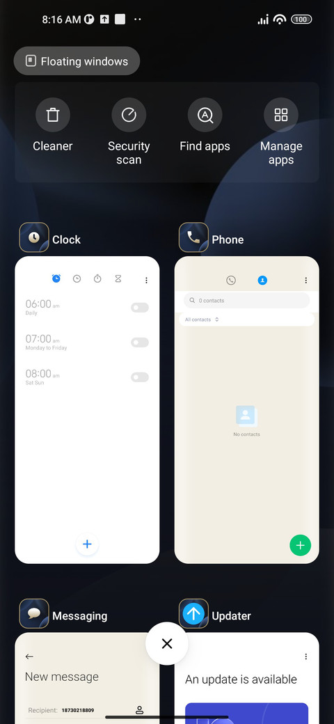 Spheres screenshot