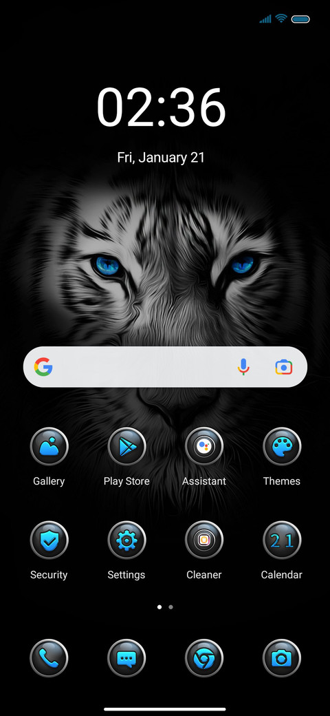 Night tiger screenshot