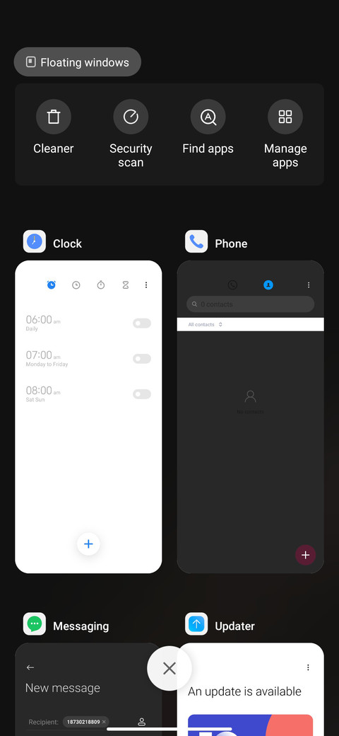 black and flower screenshot