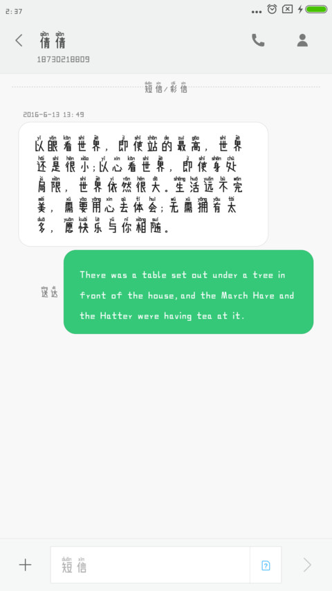 丁丁简黑拼音体 screenshot