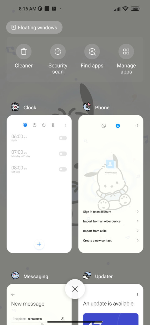 Pochacco flash screenshot