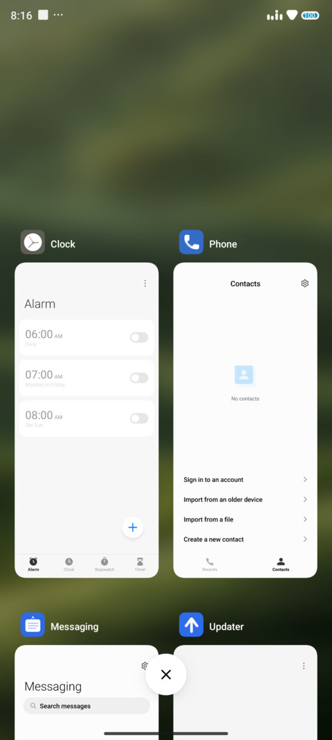 Green screenshot