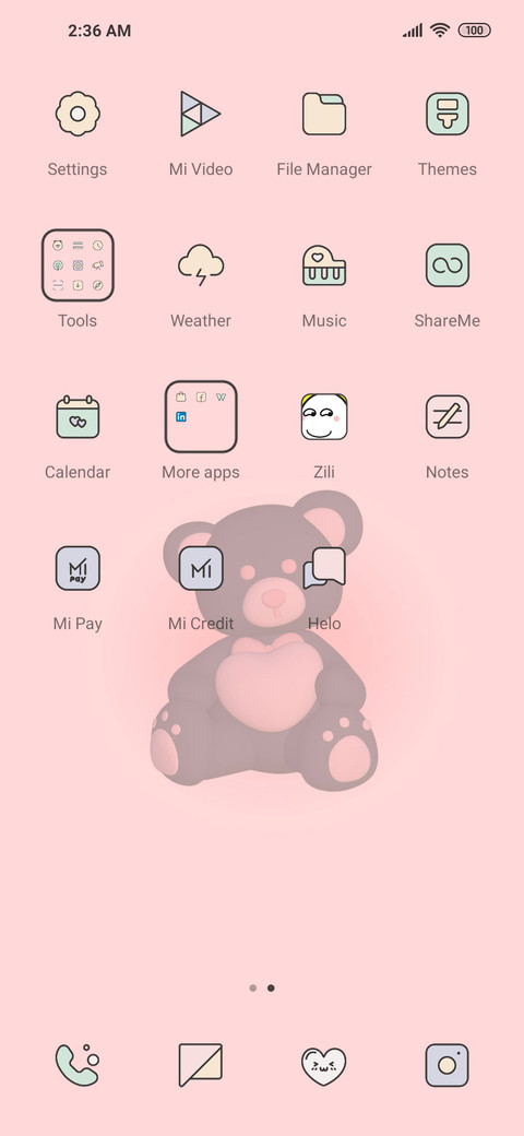 3D Sweet Cool Bear screenshot