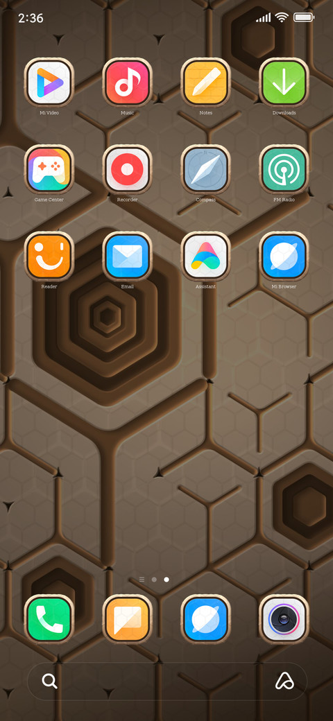 Reduced geometry screenshot