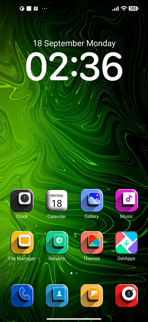 Green screenshot
