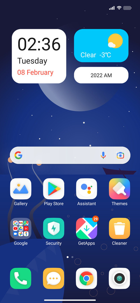 Lunar world screenshot