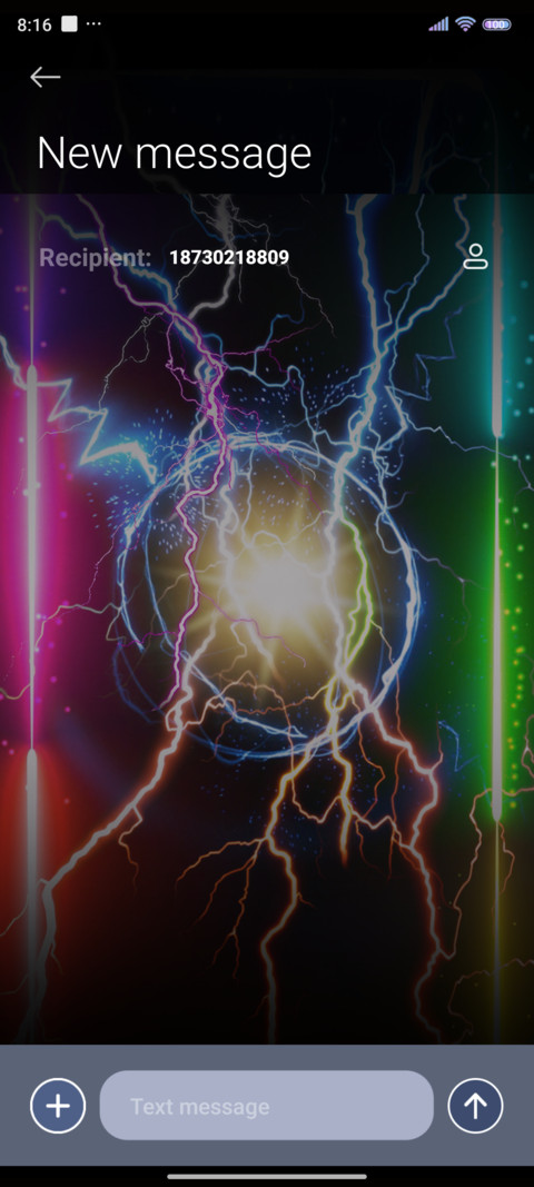 Colorful light screenshot