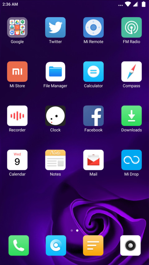 Titanium screenshot