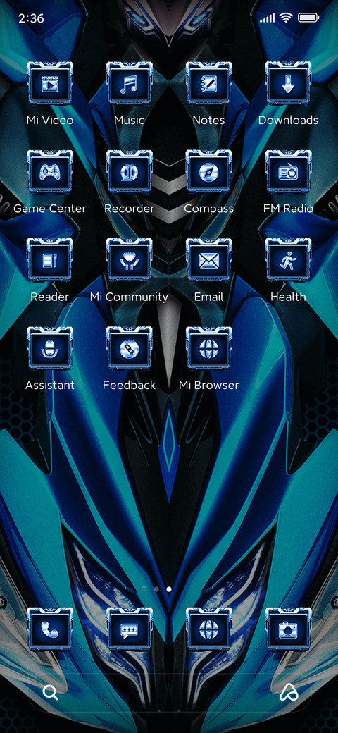 Dark Mecha Warrior screenshot