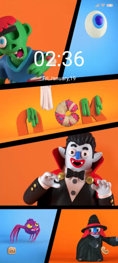 Halloween party screenshot