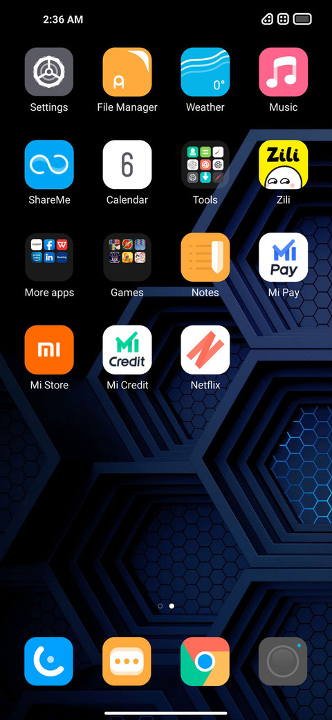 HoneyComb screenshot