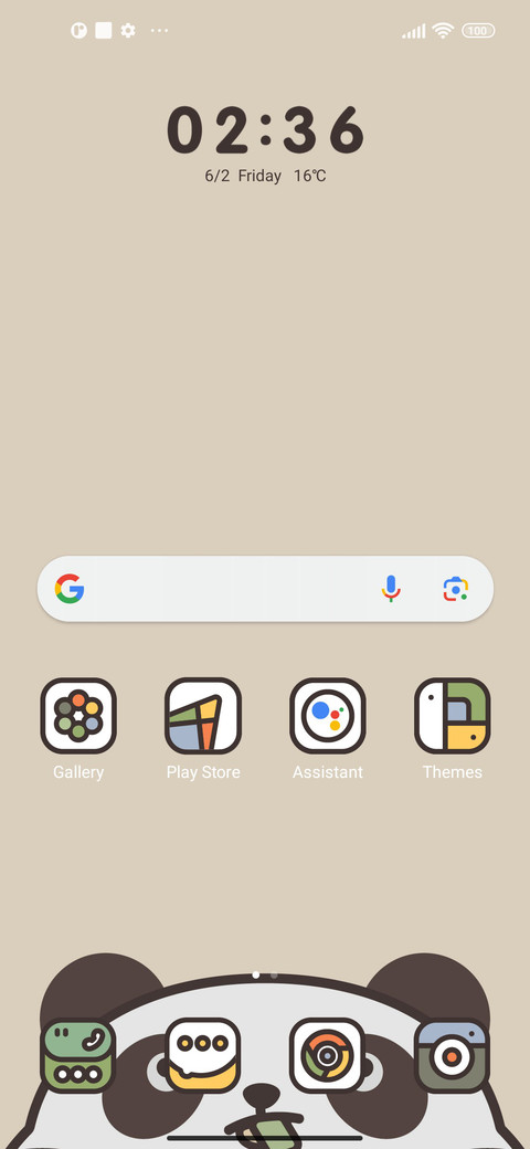 Cute Panda screenshot