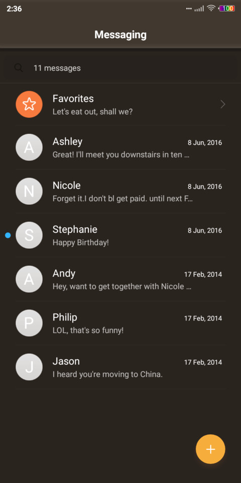 Brown Tones 1.0 screenshot