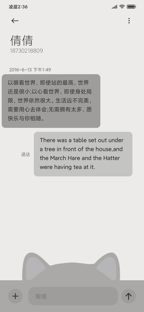 大眼小猫 新拟态 screenshot