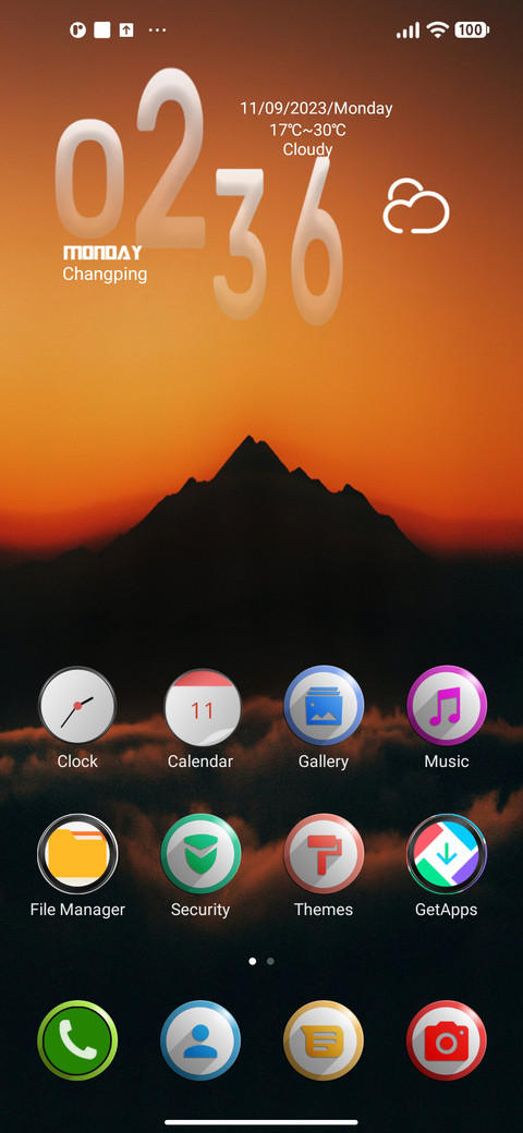 Breeze screenshot