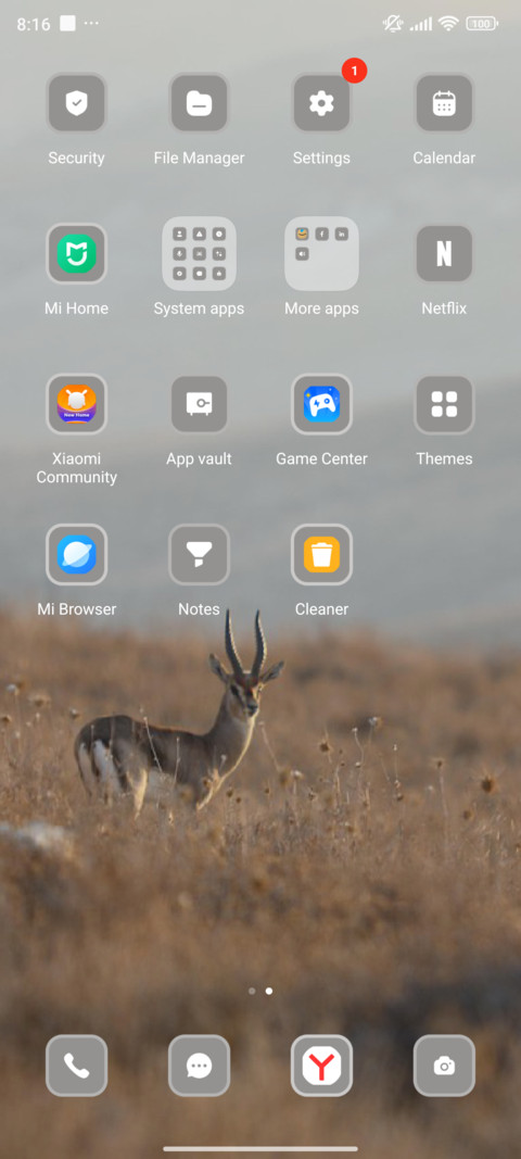 Mammal screenshot