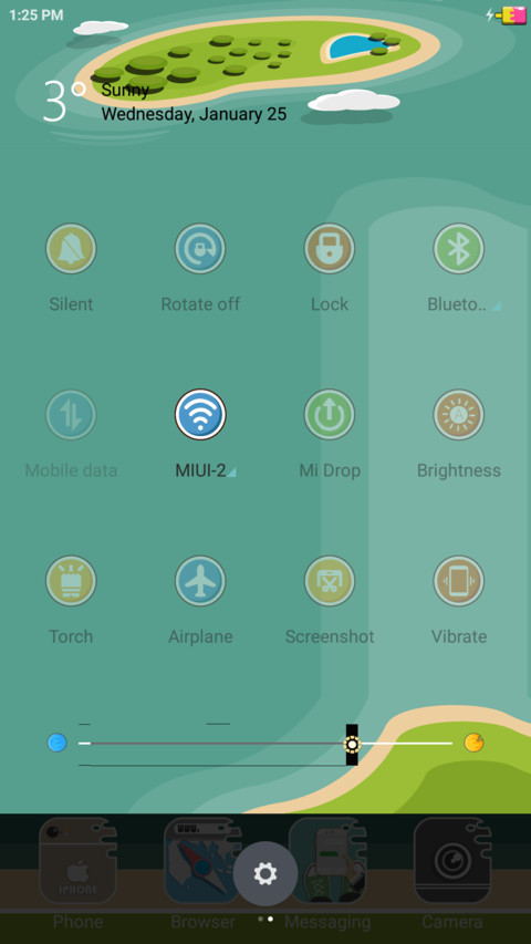 cloudy screenshot