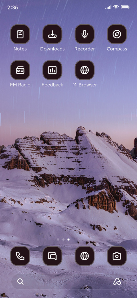 Blue Snow screenshot