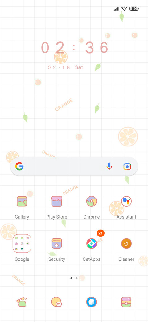 Fruity trend screenshot