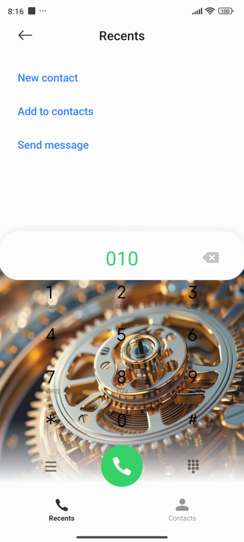 Gear wheel screenshot