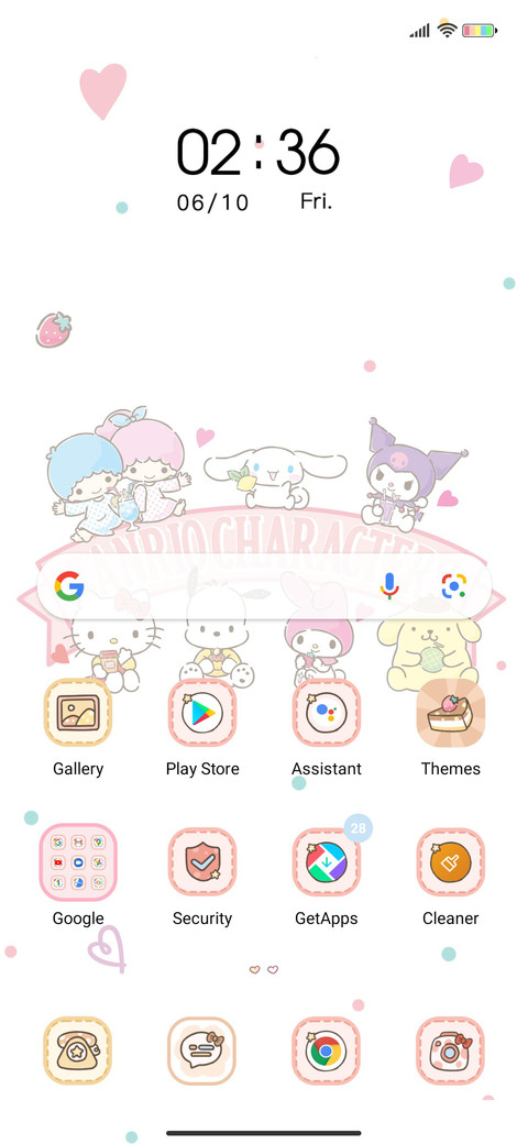 Sanrio family screenshot