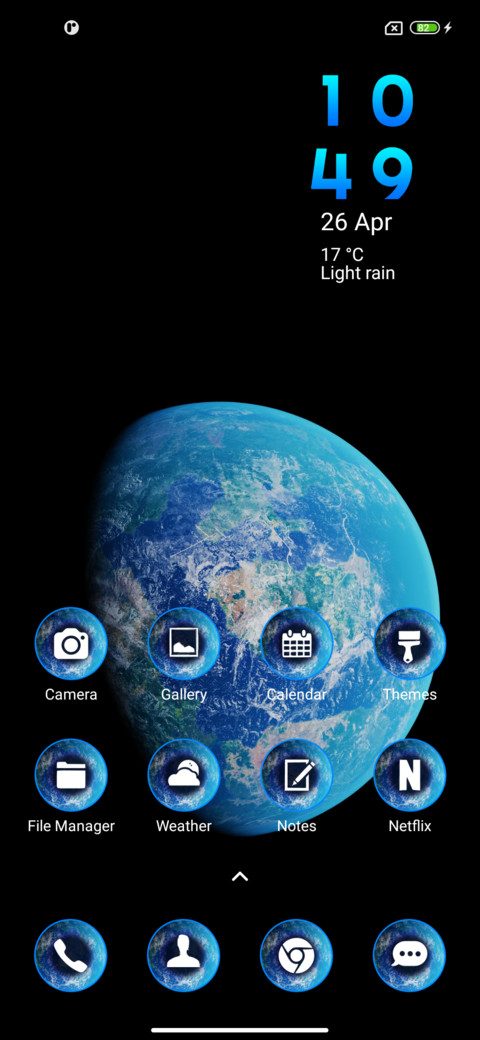 Earth Blue screenshot