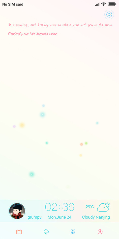Pure color screenshot