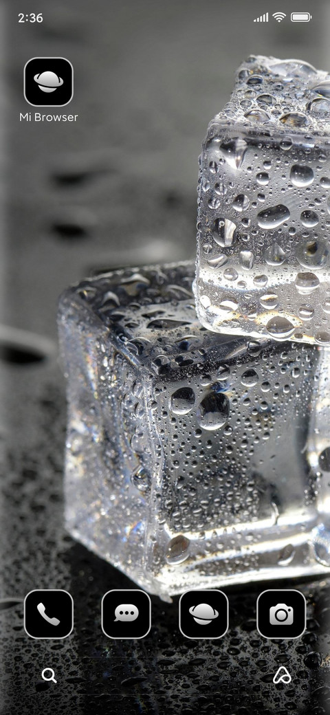 ice cubes screenshot
