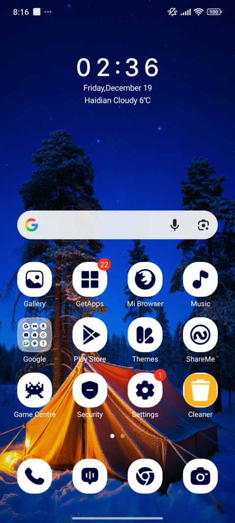 Night Tent screenshot