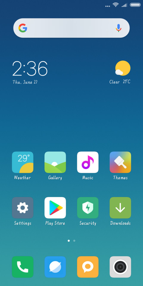 Moby Cushaw screenshot
