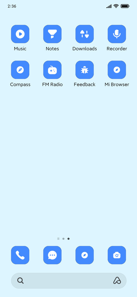 Clean screenshot