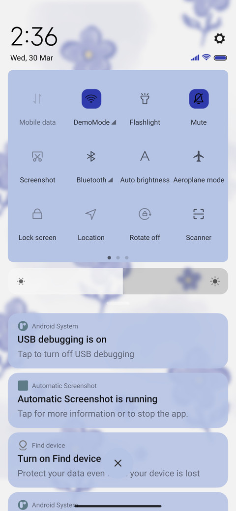 Healing flower screenshot