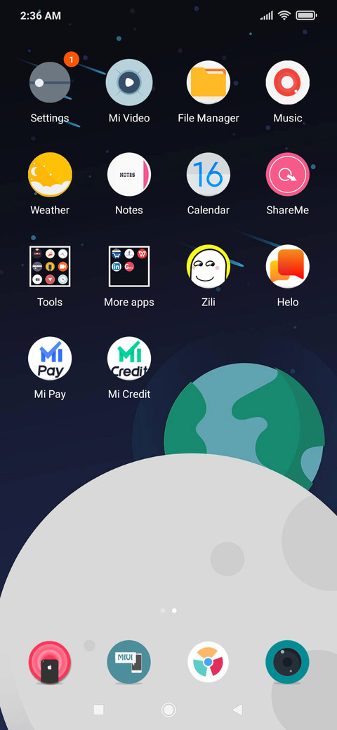 Simple SpaceX screenshot