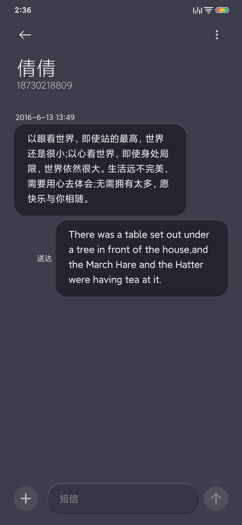 深色简新拟态 screenshot