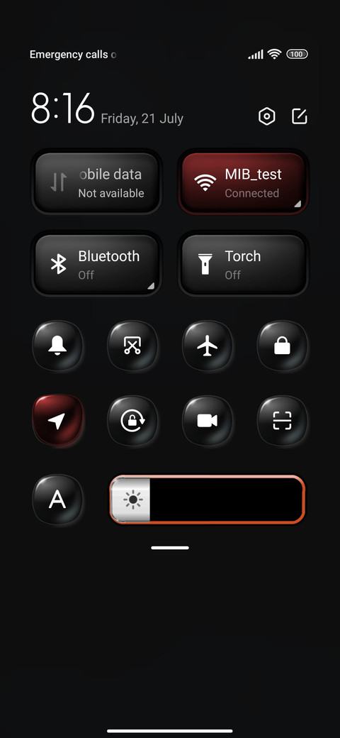 Dark v3 screenshot