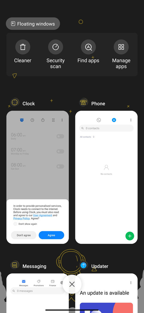 Golden universe screenshot