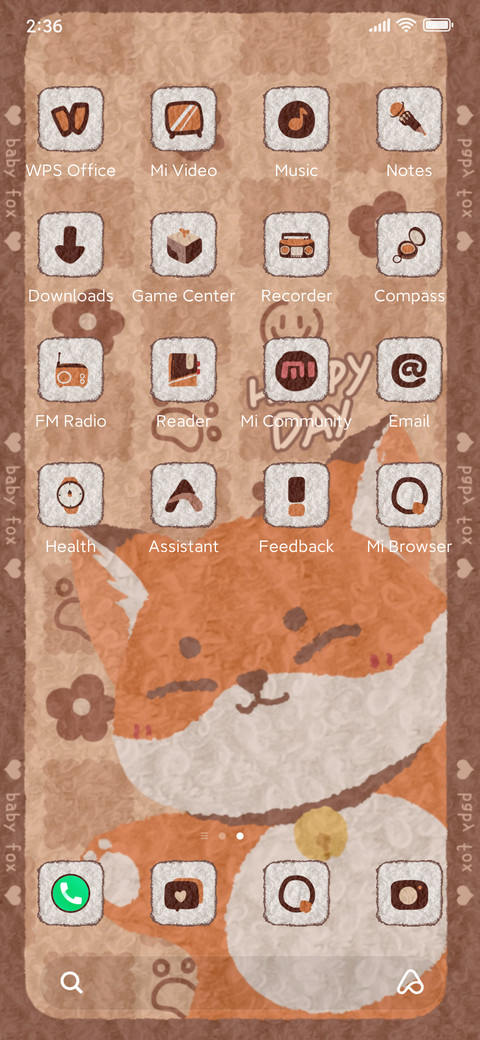 Plush fox screenshot